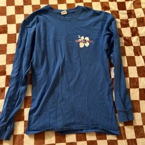 Blue Navy Long Sleeved Trader Joe’s Shirt